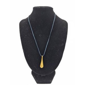 COLLIER DROPS BLEU