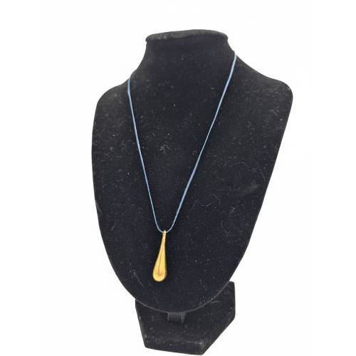 COLLIER DROPS BLEU