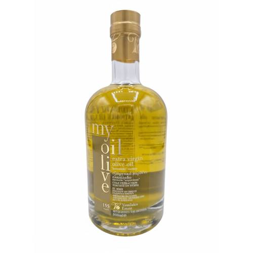 Huile d’olive extra vierge grecque – MY OIL VASSILAKIS 500 ml