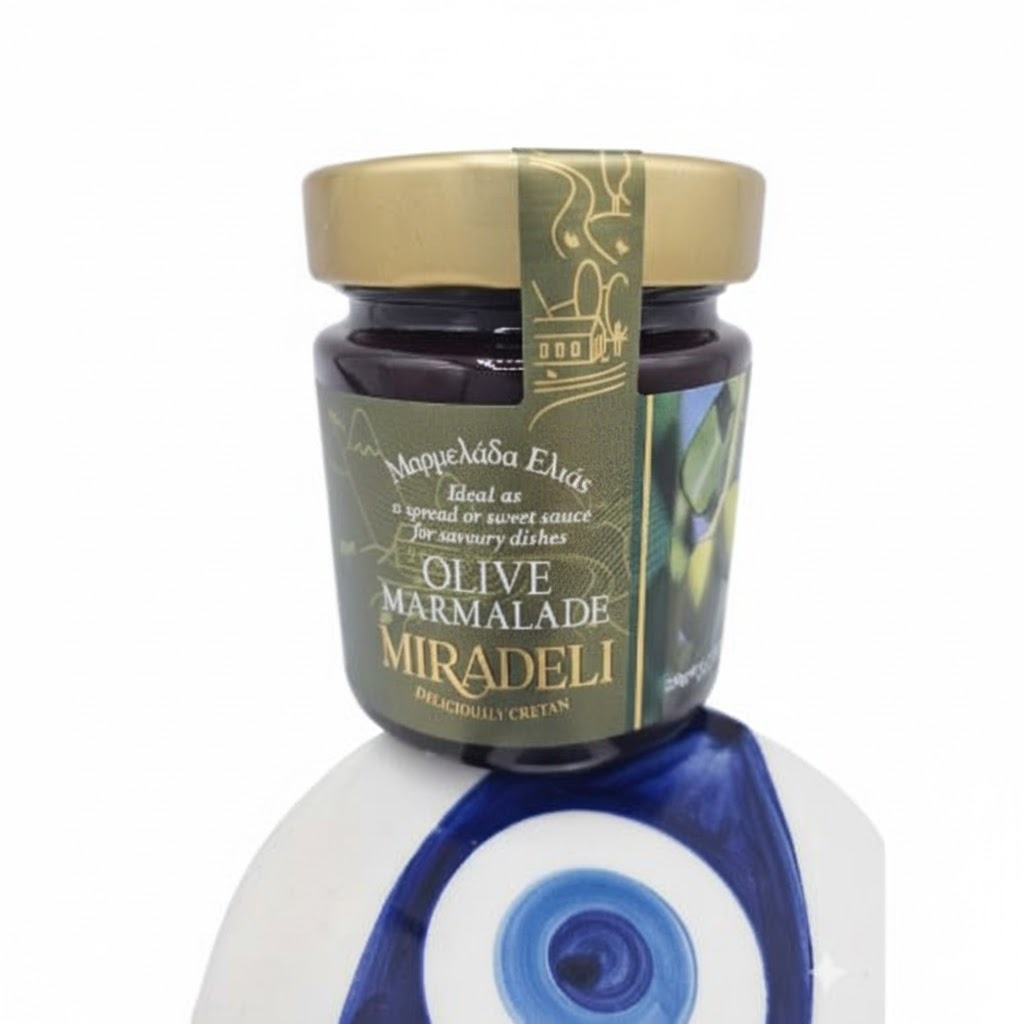 Confiture d’olives grecques artisanale – spécialité de Crète