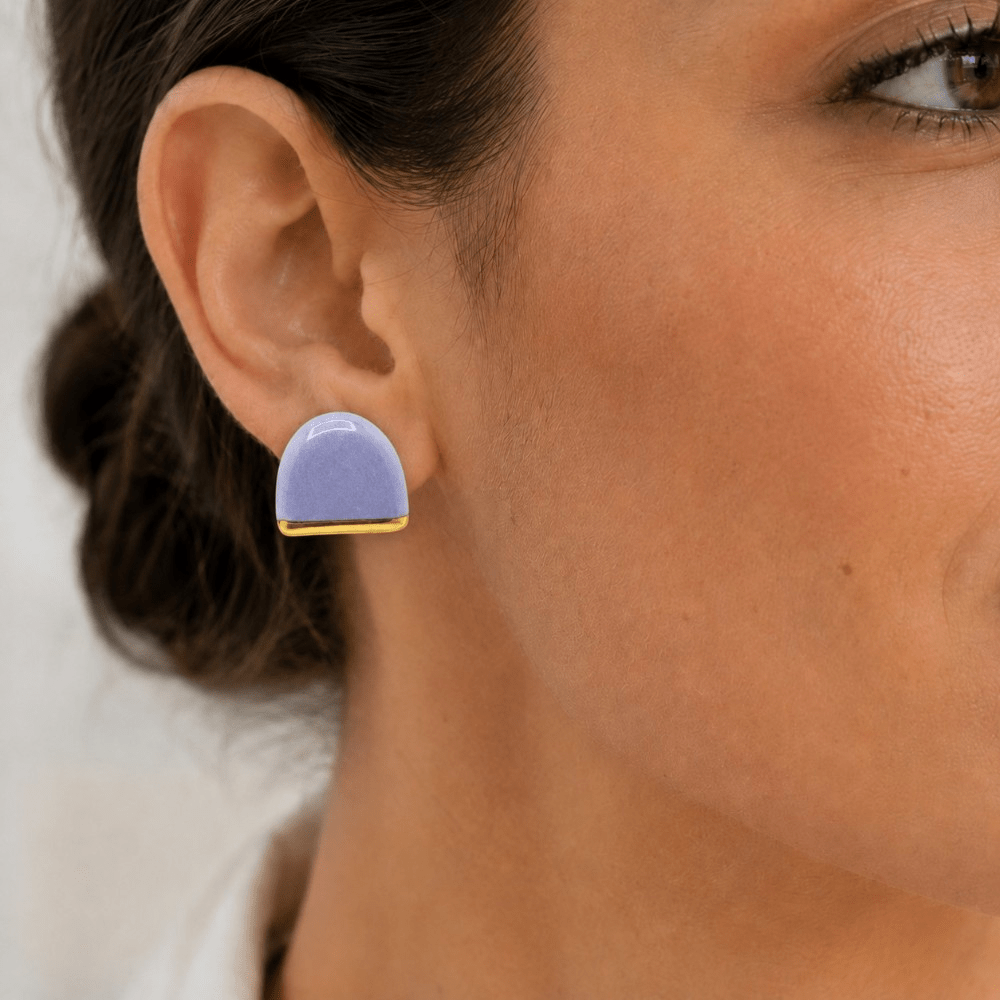 Boucles d’oreilles Phoebe – Lavande