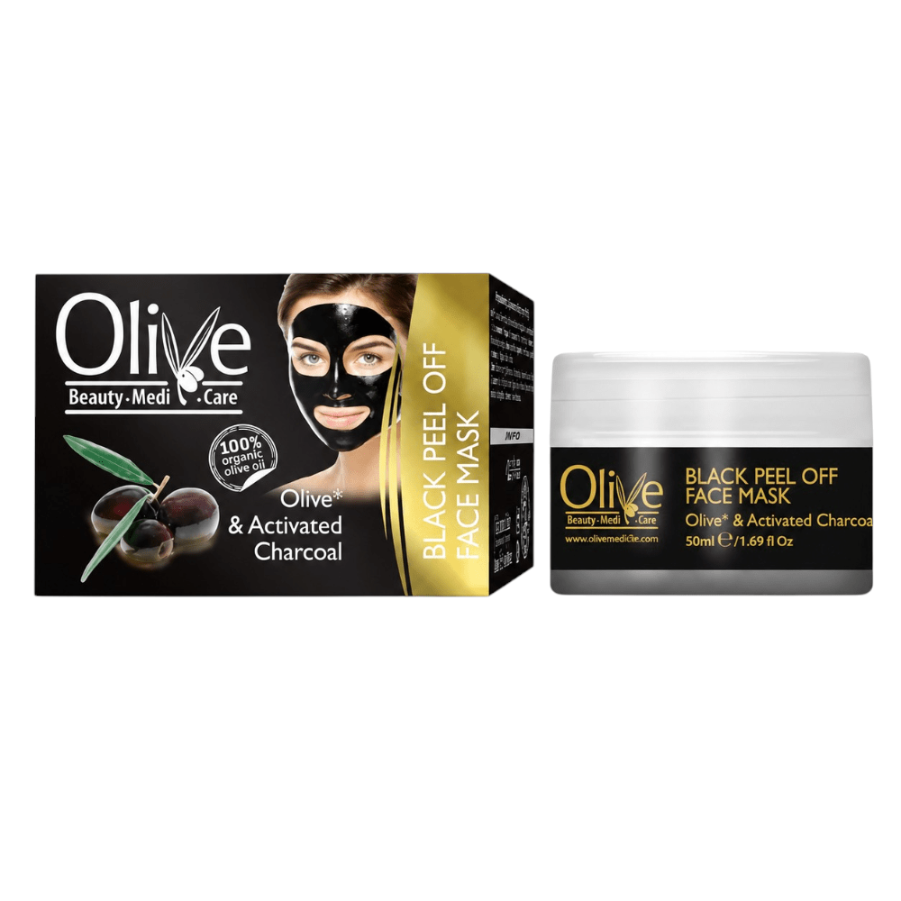Masque gommant olive & charbon actif