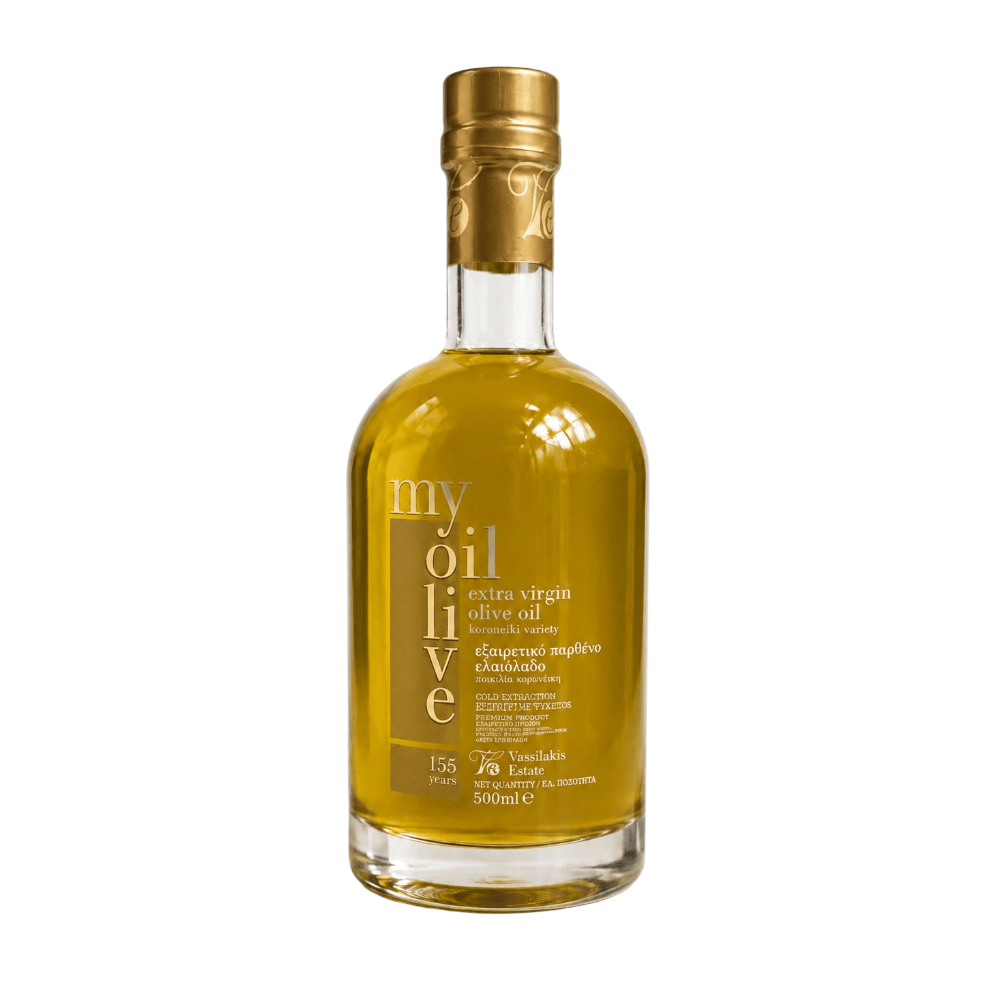 Huile d’olive My Olive Oil – 1 363 mg/kg de polyphénols – 500 ml