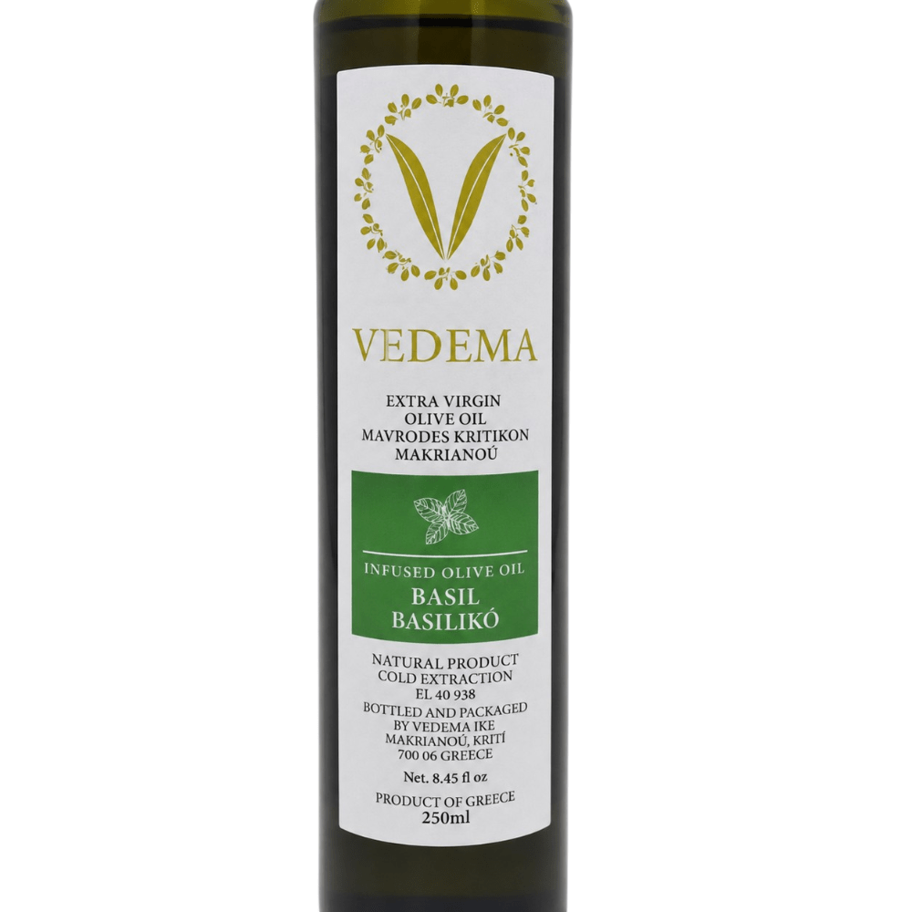 Huile d’olive au basilic Vedema – 250 ml