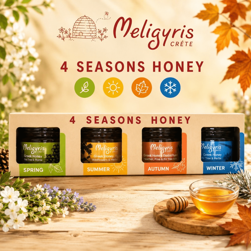 Coffret de miels de saison
