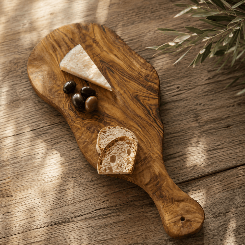 Planche à découper en bois d’olivier