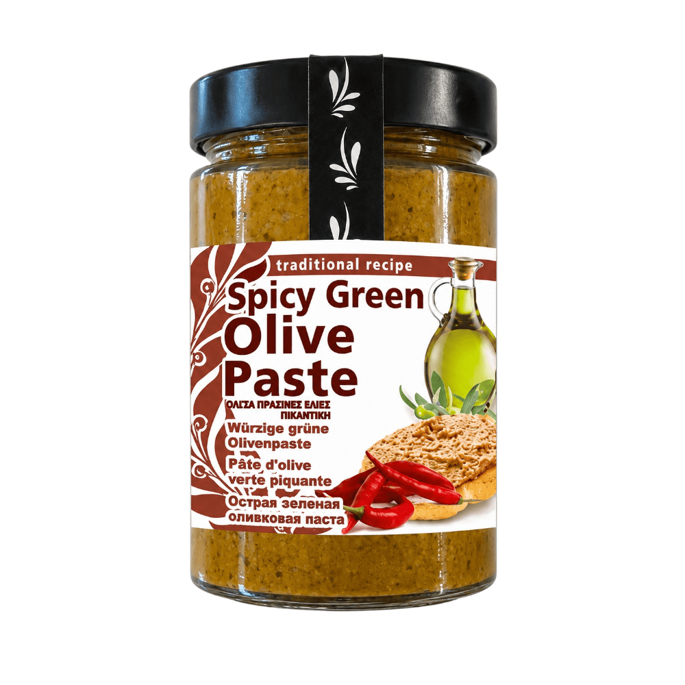Olivade d’olives vertes au piment