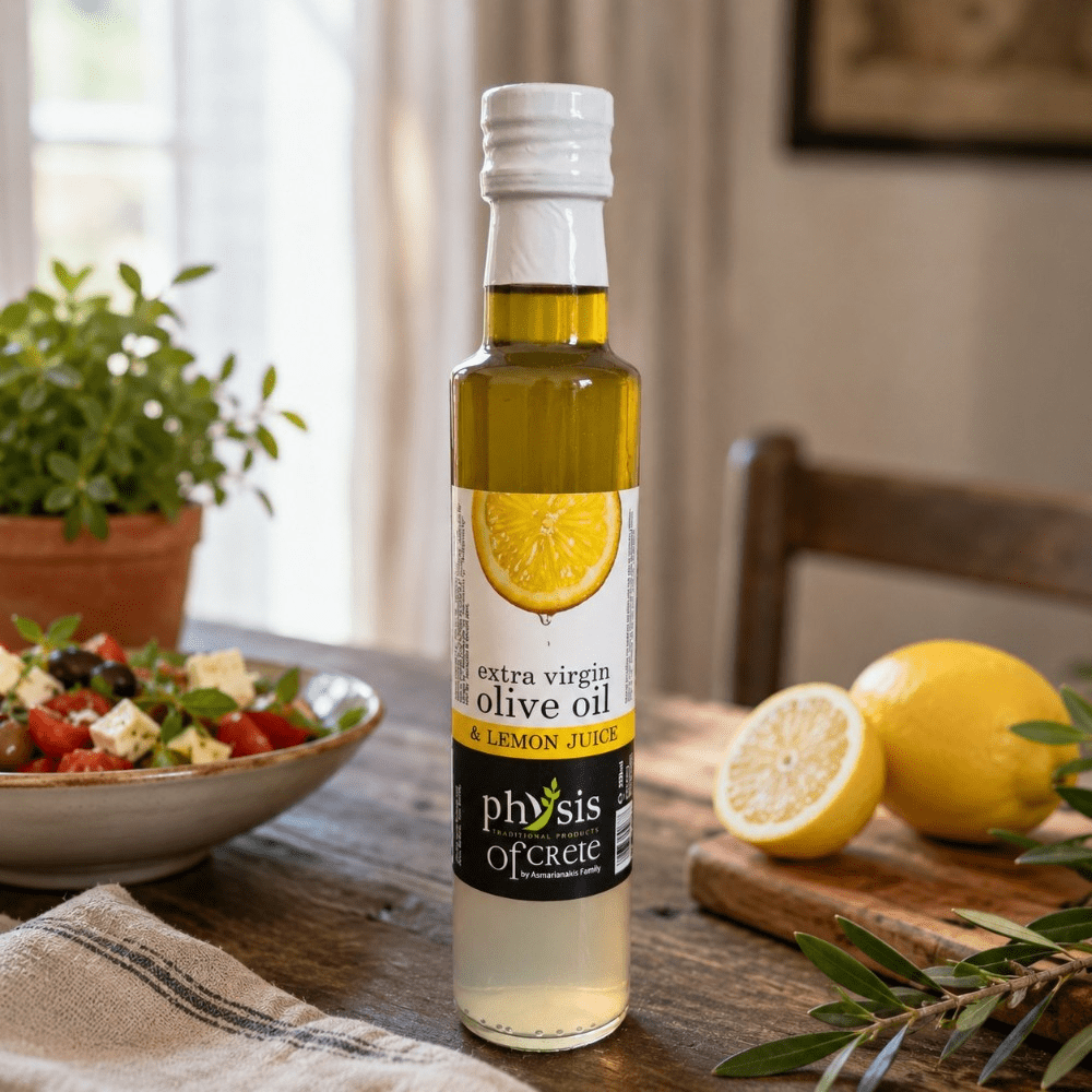 Assaisonnement huile d’olive & citron – 250 ml