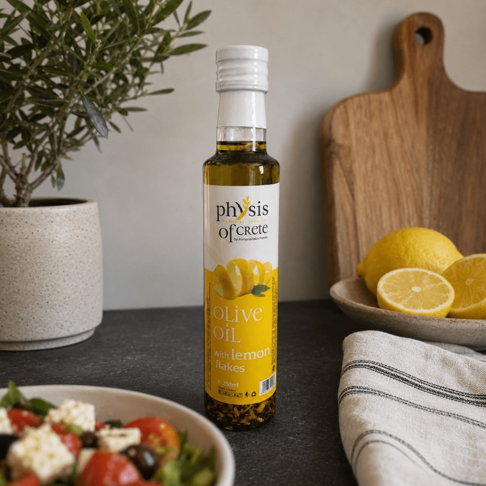 Huile d’olive au citron – 250 ml