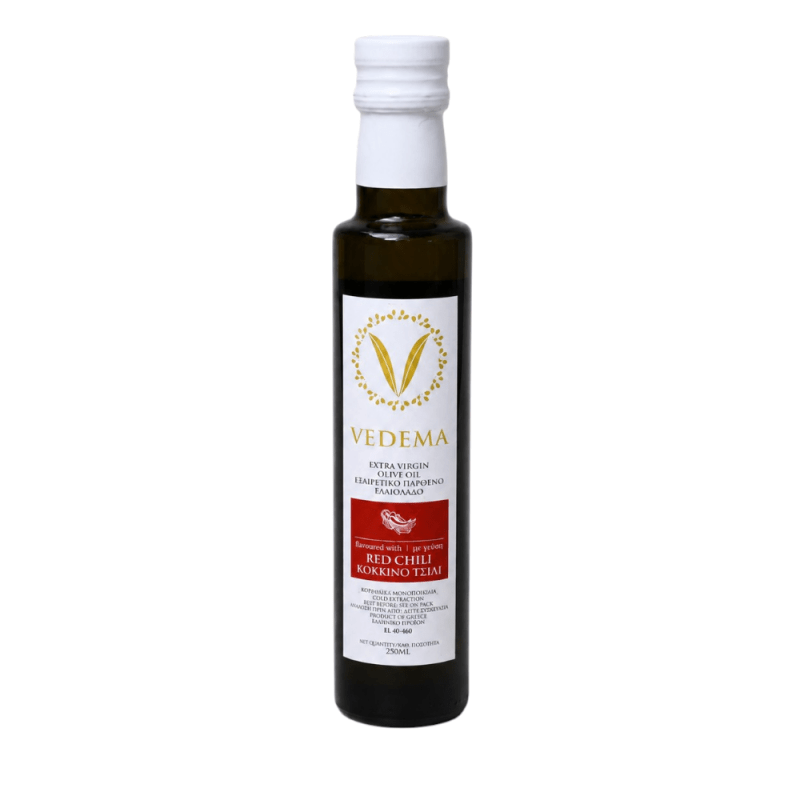Huile d’olive au piment Vedema 250 ml